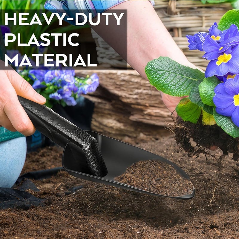 INCLY Sand Scoop & Shovel, Detecting Accessories for Kid & Adult Metal Detector, Sand Sifter Treasure Hunting & Digging Tool at The Beach & More, Black - Come with Mesh Bag - Image 4